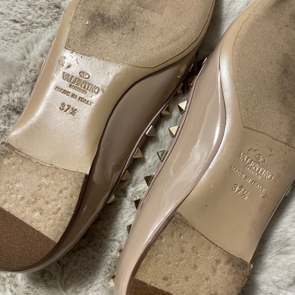 EUC Valentino Rockstud Ballet Flats - Picture 9 of 11